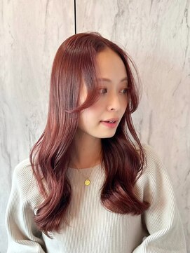 ルームバイシー 新宿(Loom. by Sea) 韓国風前髪×レイヤーカット【髪質改善/新宿/レイヤーカット】