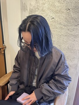 ラムネ navy blue。