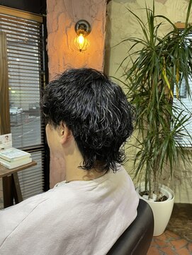 ロッソバイアルター 鎌取(ROSSO by aL-ter) 【ウルフ/アッシュブラック/カルマパーマ】千葉香奈