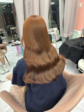 ガーランド(Girland) 【girland】オレンジカラー/韓国風/レイヤー