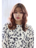 ヘアリゾート ブーケ(hair+resort bouquet) 10代/20代/30代/40代/愛されゆるふわパーマ×ピンクブラウン