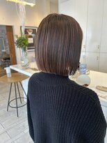 カシェ シモムラ(Cashe'e SHIMOMURA) ぱつんとボブ