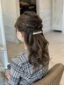 お手軽ヘアアレンジ ¥3000 指名不可