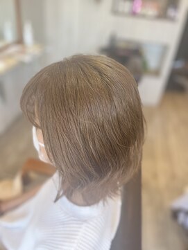 アズミー 自分らしく(As.me) 【Asme】ダブルカラーミルクティーベージュ