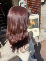 ヘアーデザイン ジェルム(Hair Design germe)&nbsp;レッドカラー　#HIYORI#
