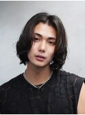 天神サーフカール波巻きパーマツイストスパイラルパーマ緩め●