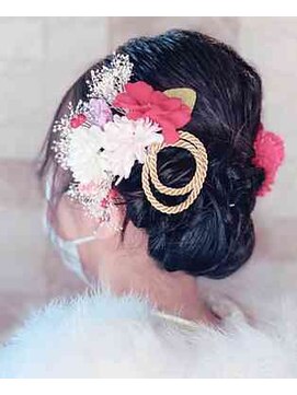 ルーキス(LUCIS) 着物ヘアセット、ヘアアレンジ