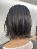 くすみ系カラー◎オリーブアッシュ