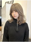 ハイトーンミルクティーベージュ/KAZU