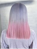 ミディアムロング美髪おくれ毛前髪カット_ba430001