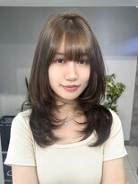 ヴェイン 渋谷(vain)&nbsp;オリーブヘア×レイヤースタイル×トリートメント