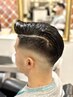 【BARBERスタイル】カット+スキンフェード+S.B +美眉カット+マッサージ