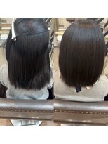 ネコ 稲毛(neco)&nbsp;【稲毛】髪質改善縮毛矯正　before &after