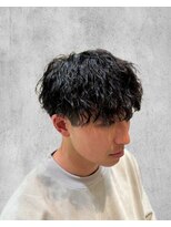 アッシュ 浦安店(Ash)&nbsp;刈り上げマッシュパーマツイストスパイラル強めパーマ