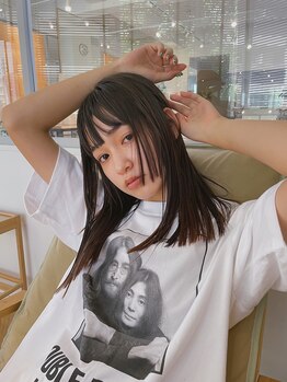 ツナグ(tsunagu)の写真/酸性ストレートでナチュラルな整えるストレートヘアに。酸性ストレート/ストレートパーマ／縮毛矯正