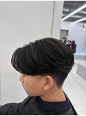 毛流れセンターパート
