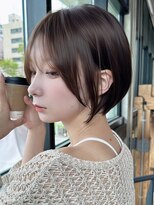 サンドナル 鹿児島天文館(sand NALU)&nbsp;ハッシュカット/グレージュ/デザインカラー[鹿児島天文館]