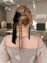ルトワフクロマチ(Lutowa Fukuromachi)&nbsp;ダークパープル/ナチュラルショート/夏のヘアアレンジ/袋町