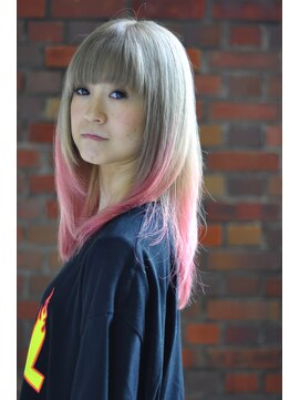 ソレイジュ(soleige) シルバー～ピンクグラデーション UP