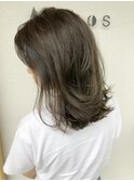 【Ambos】カーキグレージュ