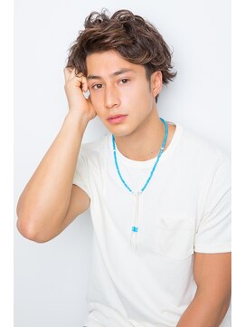 ミンクス ギンザ セントラル(MINX ginza central) 【MINX知念】サーフカールで印象UP！パーマ×アップバング