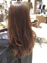 フィゼル 福島店(fizelle) マロンブラウン＊原明日香