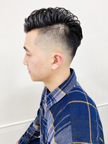 ヘアー アレス(hair ales)&nbsp;【FADE スタイル】スキンフェード×サイドパート