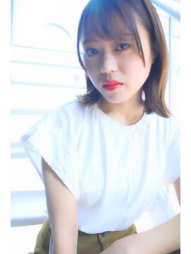 ブーケ(BOUQUET) 外ハネボブ・毛先パーマ・大人かわいい・切りっぱなしボブ