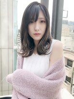 ギンザカミノア 東口店 高崎(GINZA CAMINOIA)&nbsp;イルミナカラーとハイライトで魅せる大人ミディアム