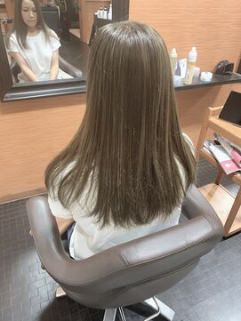 ヘアーサロン デペント(HAIR SALON Depend) ハイライト×ペールベージュ