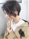 小顔前髪×ココアブラウン×大人かわいい×フリンジウェーブ