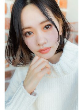 エニー 栄(Any) 洗練された大人かわいい×小顔ボブ×インナーカラー