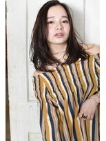 メーヴェ(Mowen) mowen小顔xオリーブカラーハイライトカラーセミウェットウェーブ