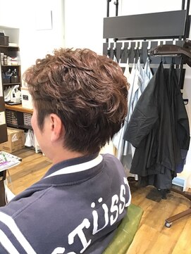 美容室 エス 加賀野店(es) オールバック風スタイル