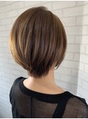 ショートヘア_エアリーミディショートパーマハンサムショート_36