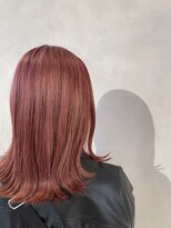 エイト ヘアサロン 渋谷本店(EIGHT)&nbsp;濃いピンクカラー