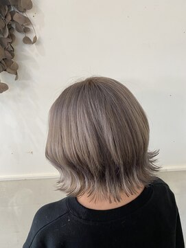 ボアップ 新居浜店(boappu) #グレージュ #カラー #ケアブリーチ #グレー #新居浜