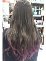 ヘアリゾート エーアイ 亀戸店(hair resort Ai)&nbsp;裾カールピンク