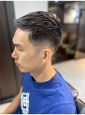 大人の刈り上げスタイル