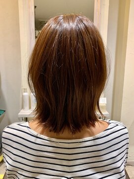 ヘアメイクソエル(hair make Soel) ナチュラル外ハネミディアム