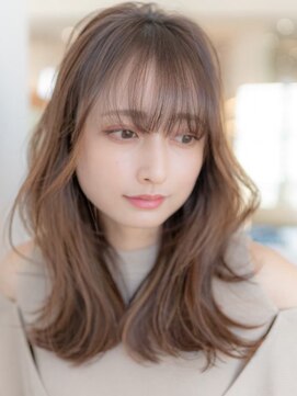 エースハバナ 渋谷(1 HAVANA) 20代30代大人かわいい/シルキーベージュ/レイヤーカット/小顔