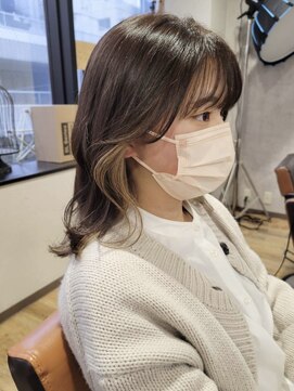 ノア 大宮店(Noa) ミルクティーベージュ/ショートボブ/ショート/カット＋カラー