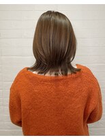 ヘアースペースブルーム プリュス 石橋店(HAIR SPACE BLOOM plus) 石橋阪大前/酸性ストレート/ブラウン/ベージュ/髪質改善