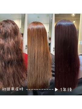 ヘアーソート(hair sort) 育てる縮毛矯正