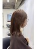 【再来】似合わせカット＋白髪ぼかし＋髪質改善TR