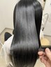 【定期的な縮毛矯正をされてる方におすすめ！】カット+クリスタル美髪矯正
