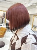 チェリーピンク×フェイクブラック