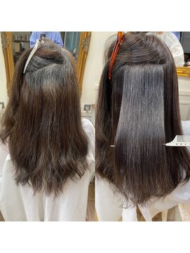 カシュカシュ(cache cache) 髪質改善　縮毛矯正　二子玉川用賀