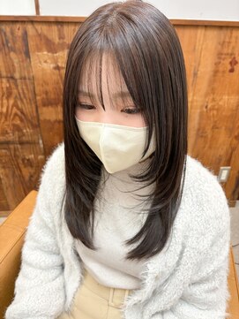 キラーナセンダイ(KiRANA SENDAI) [フェイスレイヤー/シルキーストレートヘア]髪質改善