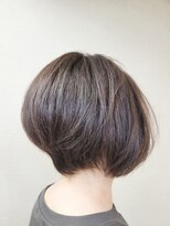 松本平太郎美容室 国立店 前下がりグラデーションボブ/30代40代50代60代
